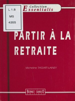 cover image of Partir à la retraite